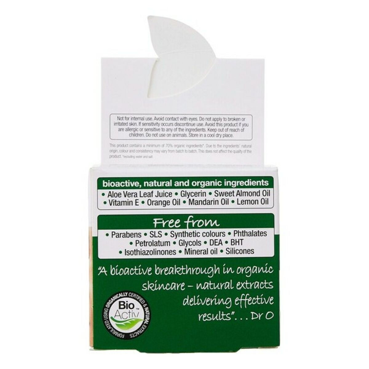 Crème hydratante visage Aloe Vera crème concentrée Dr.Organic Aloe Vera 50 ml-2