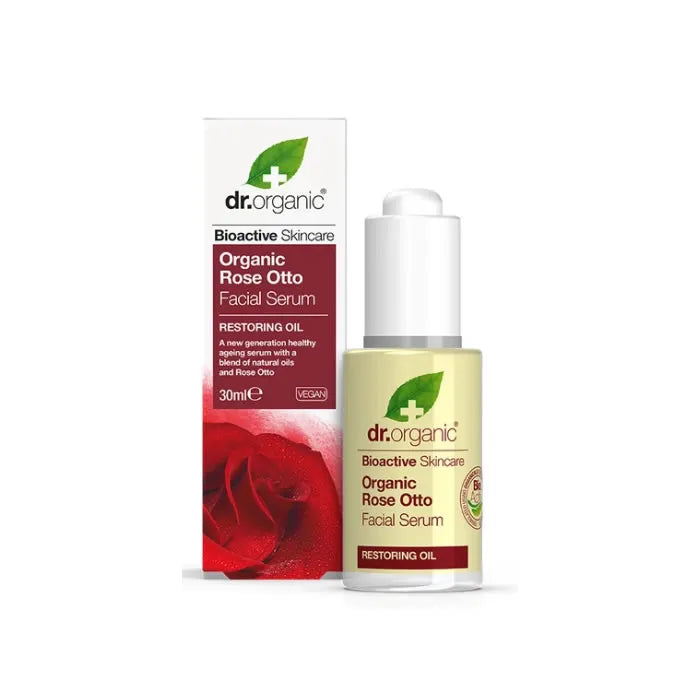 Dr Organic Rose Otto viso siero 30 ml