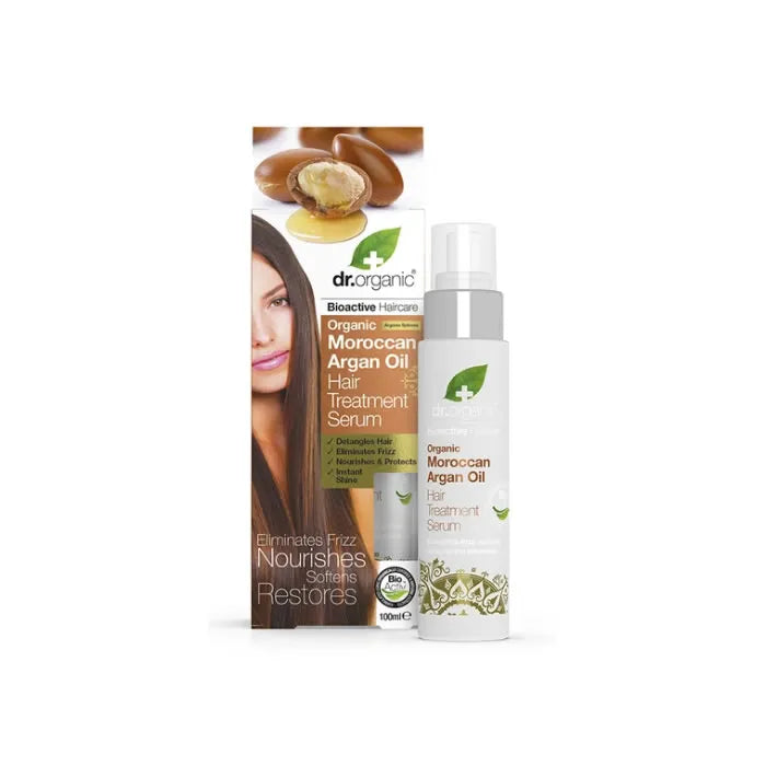 Dr Organic Moroccan Argan olio Hair Treatment siero 100 ml