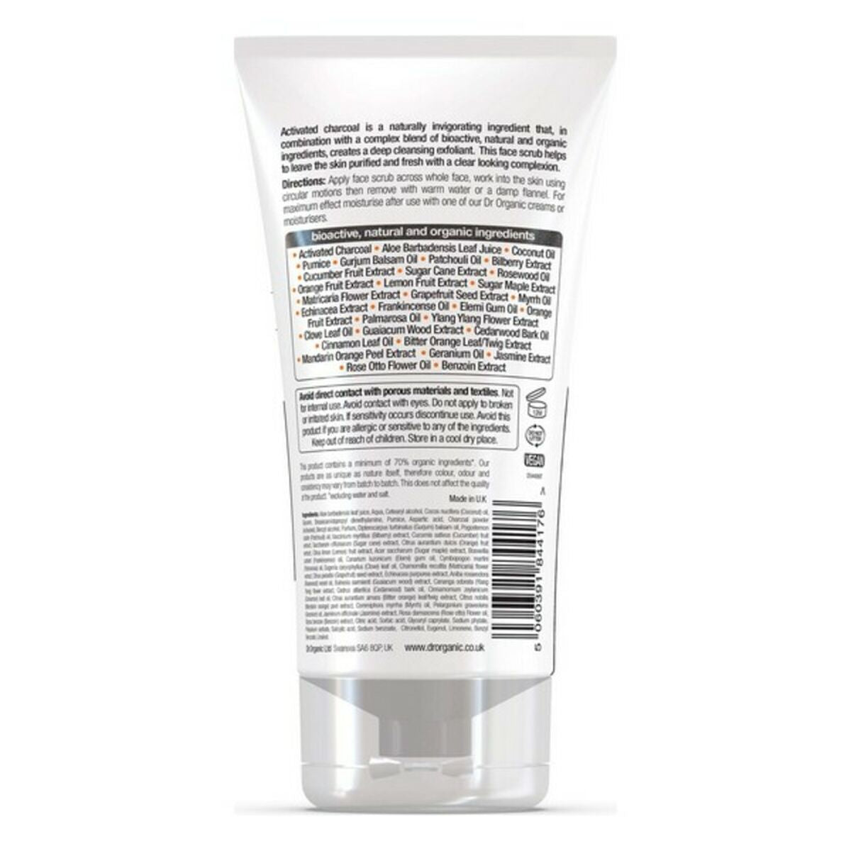 Gesichtspeeling Bioactive Organic Dr.Organic (125 ml)-1