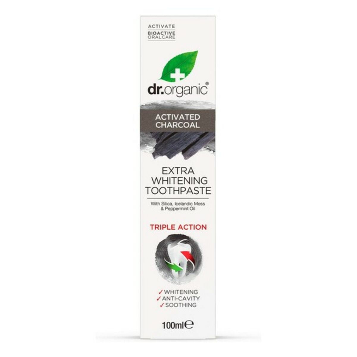 Toothpaste Carbón Dr.Organic (100 ml)-4