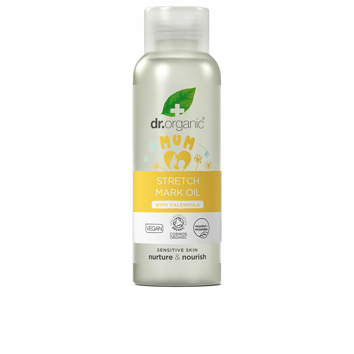 Anti-Dehnungsstreifen-Öl Dr.Organic MUM 100 ml-0