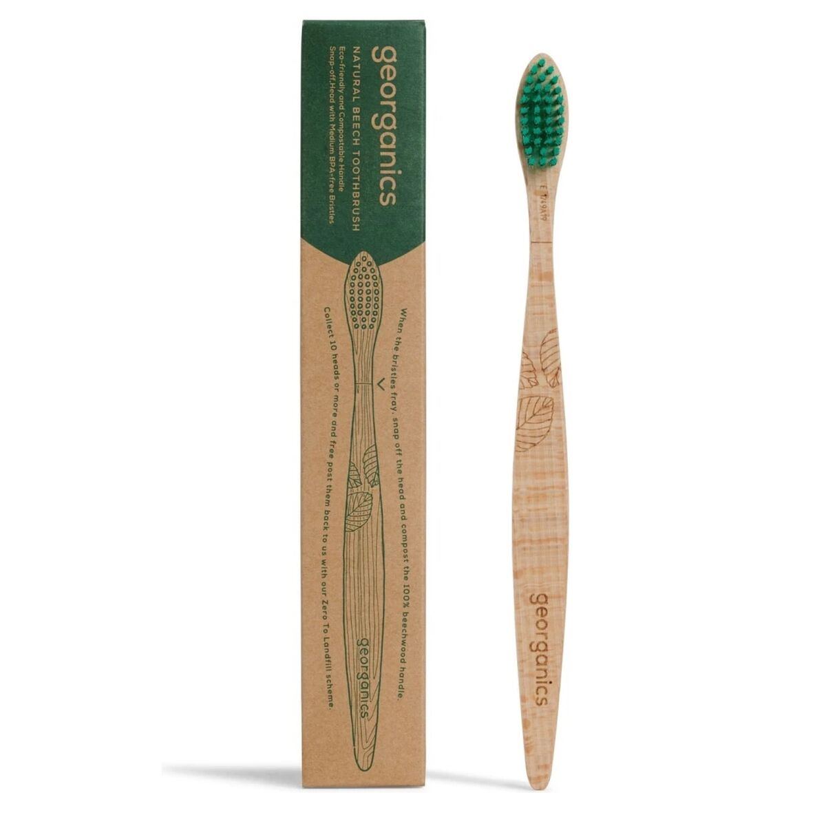 Zahnbürste Georganics Medium-0