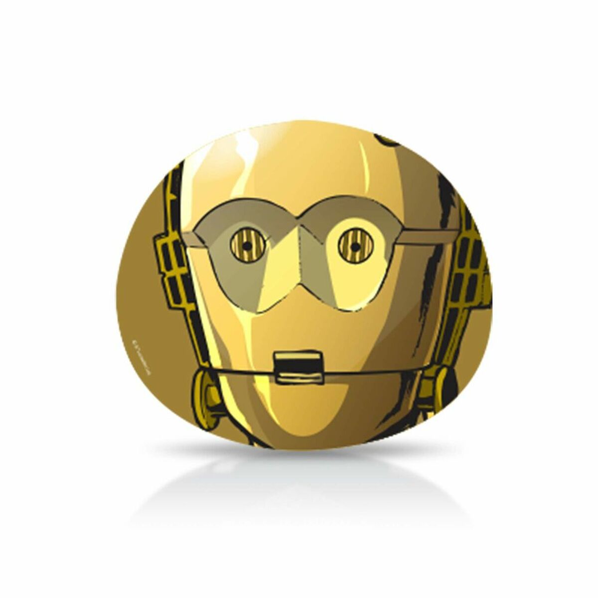 Mască facială Mad Beauty Star Wars C3PO Honey (25 ml)-1