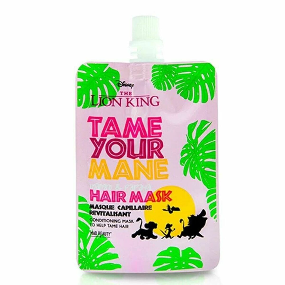 Mască de păr Mad Beauty Disney Regele Leu Revitalizantă (50 ml)-0