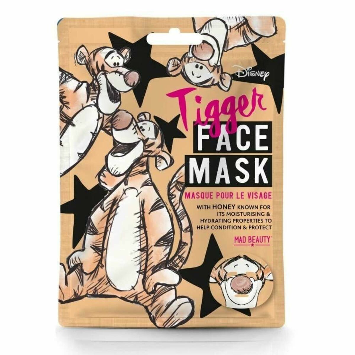 Mascarilla Facial Mad Beauty Disney Tigger (25 ml)-0