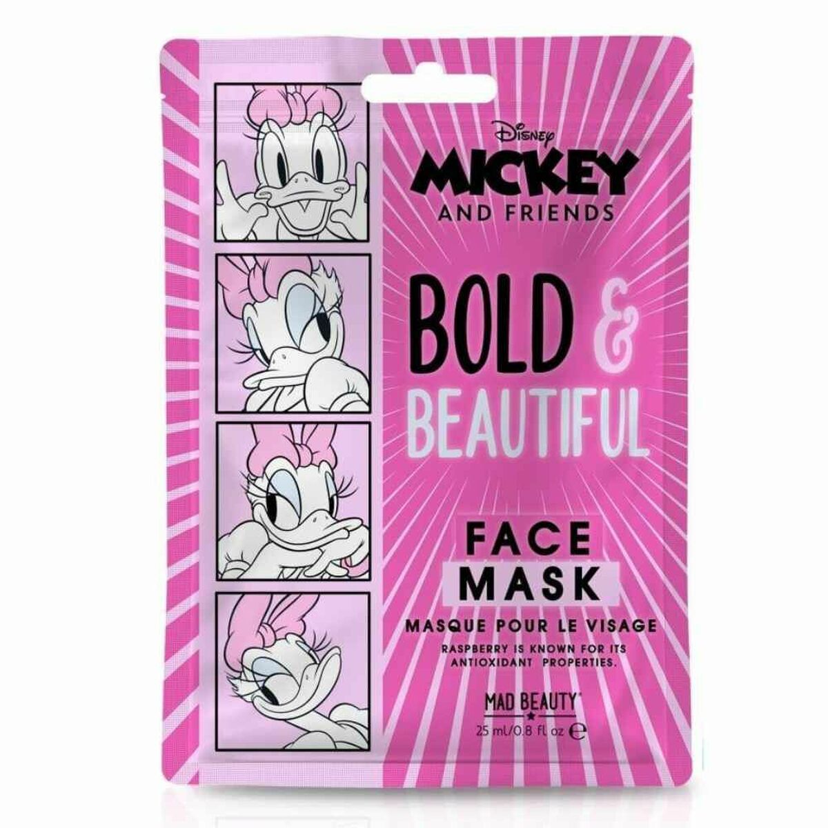 Facial Mask Mad Beauty Disney M&F Daisy (25 ml)-0