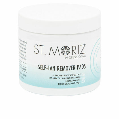 Gesichtsscheiben St. Moriz PROFESSIONAL ST. MORIZ Make-up-Entferner Selbstbräuner [Lotion/Spray/Milch] (60 Einheiten)