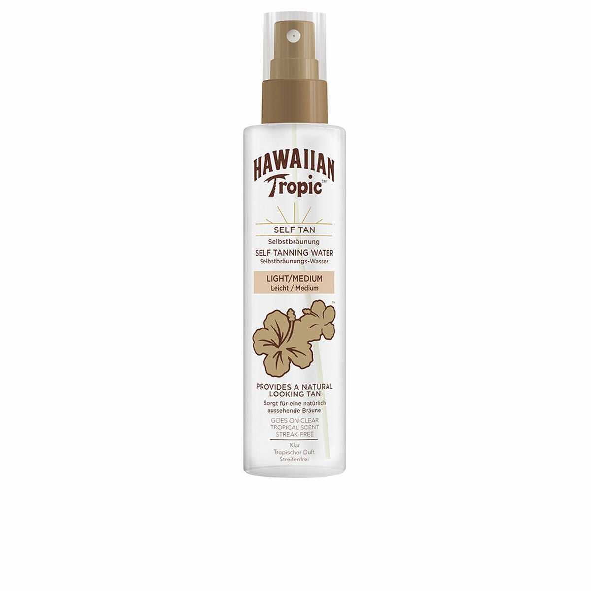 Spray autobronzant Hawaiian Tropic Light Medium 190 ml-0