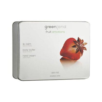 Set Cosmetico Anice Fragola Della Groenlandia 3 Pezzi