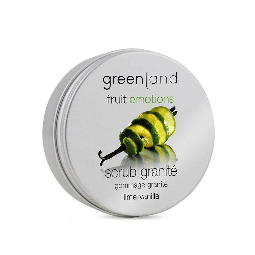 Körperpeeling Greenland Fruit Emotions Limette Vanille (200 ml)-0