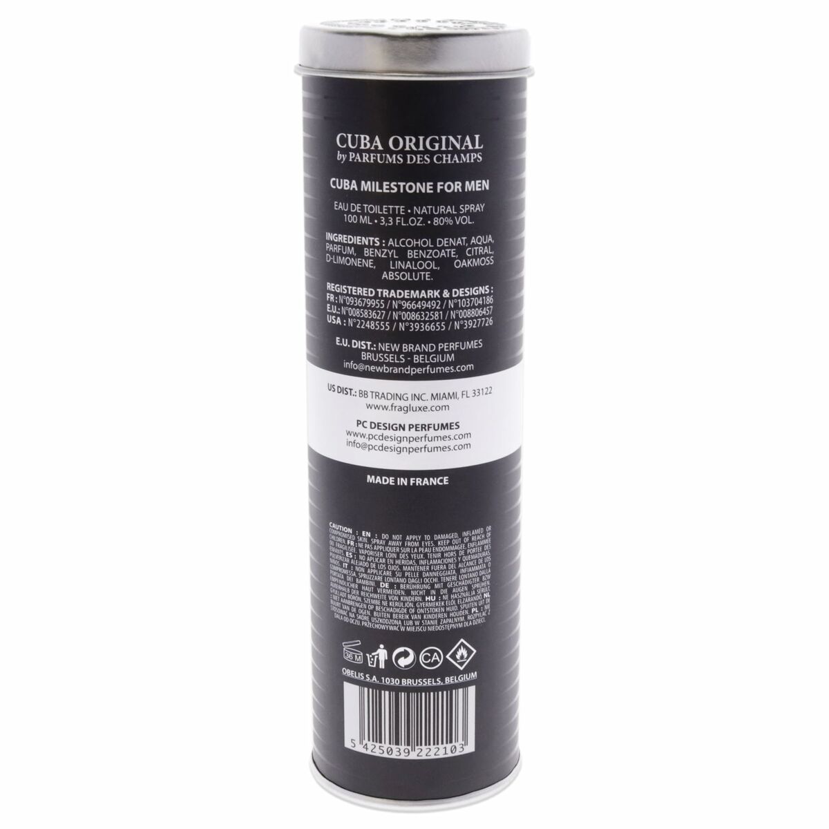 Perfume de hombre Cuba hito 100 ml-1