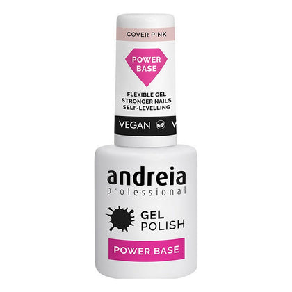 Nagellack Semipermanenter Gellack Power Base Andreia Professional Gel Pink (10,5 ml)