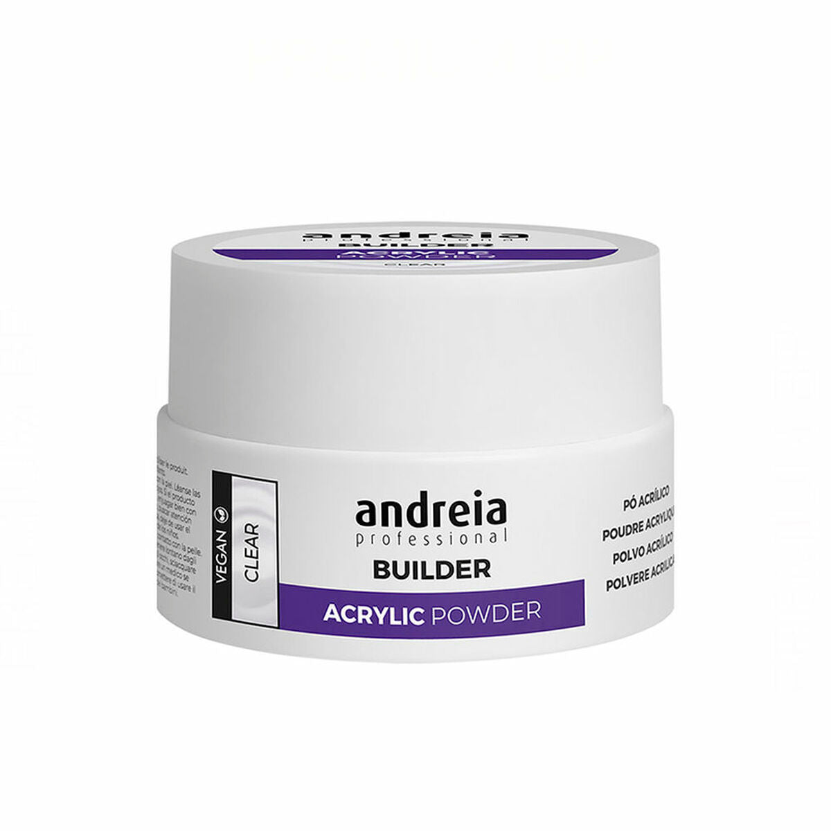 Gel-Nagellack Professional Builder Acrylpulver Andreia Professional Builder Clear (20 g)-0