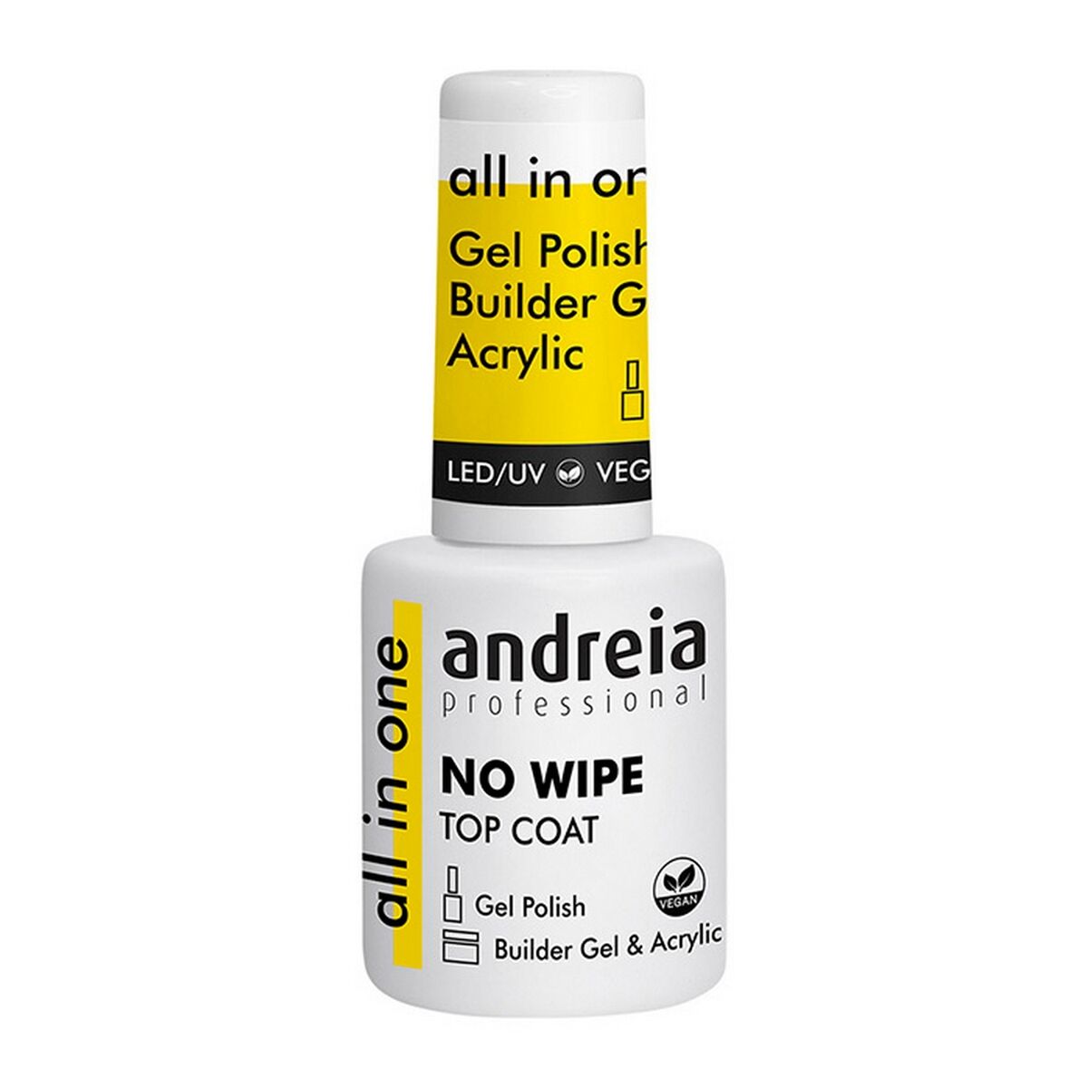 Nagellack Andreia Professional All No Wipe Top Coat (10,5 ml)-0