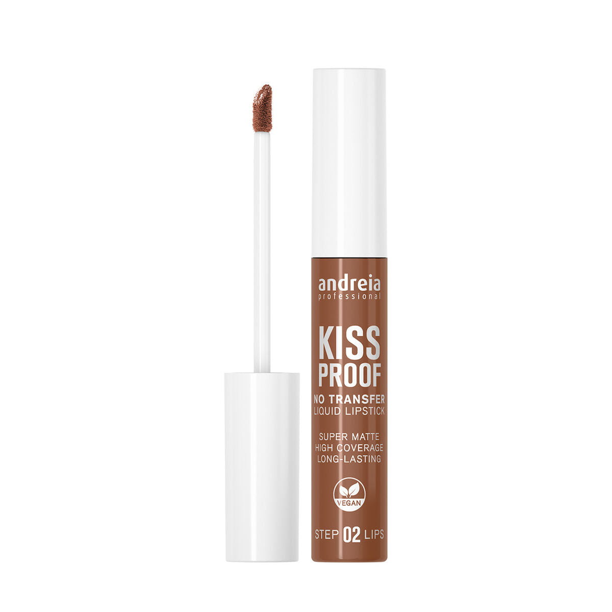Lipstick Andreia Kiss Proof 8 ml Nº 6 Light Chocolate-0