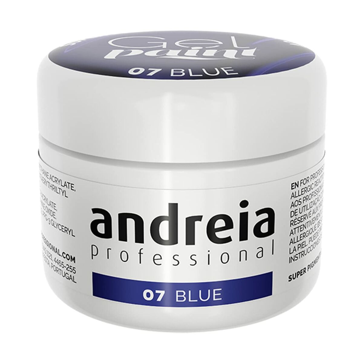 Gel-Nagellack Andreia Gel Paint 4 ml Blau Nr. 07-0