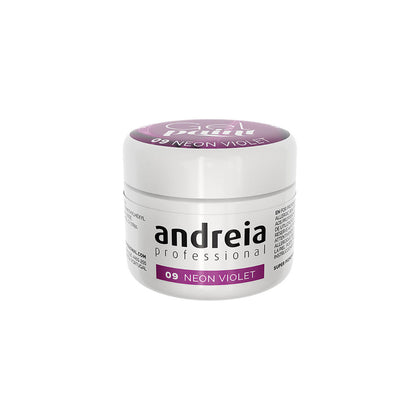Nagellack Andreia Gel Paint Violet Nº 09 4 ml Neon
