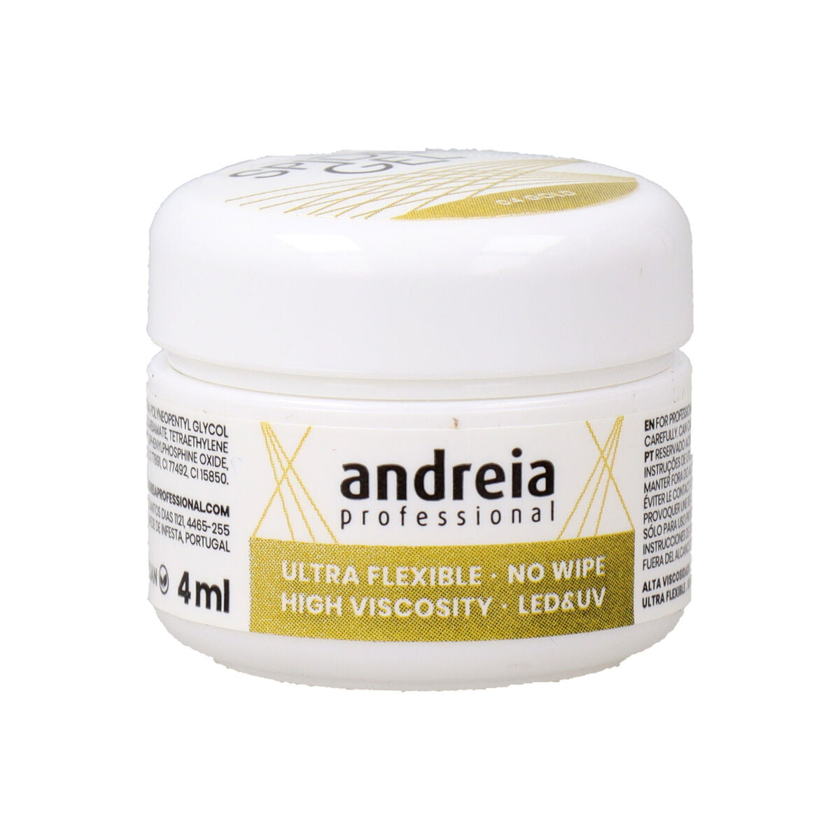 Gel-Nagellack Andreia Spider Nr. 04 Flexibel-0