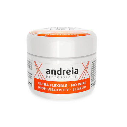 Gel-Nagellack Andreia Gel Spider 4 ml Neongelb