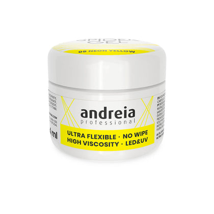 Gel-Nagellack Andreia Gel Spider 4 ml Neon Orange