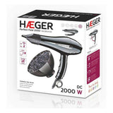 Asciugacapelli Haeger HD-200.012A 2000W Nero 2000 W-4