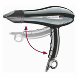Asciugacapelli Haeger HD-200.012A 2000W Nero 2000 W-2