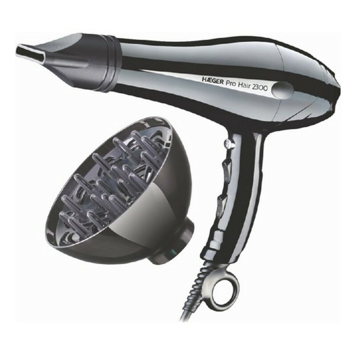 Sèche-cheveux Haeger HD-230.011B 2300 W noir 2300 W-4