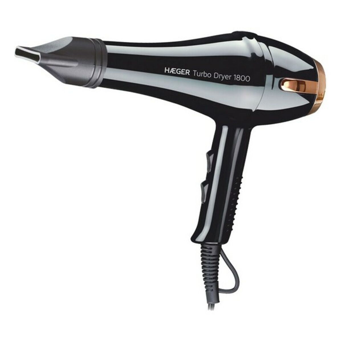 Sèche-cheveux Haeger HAEGER TURBO SÈCHE-1800 W Noir-0