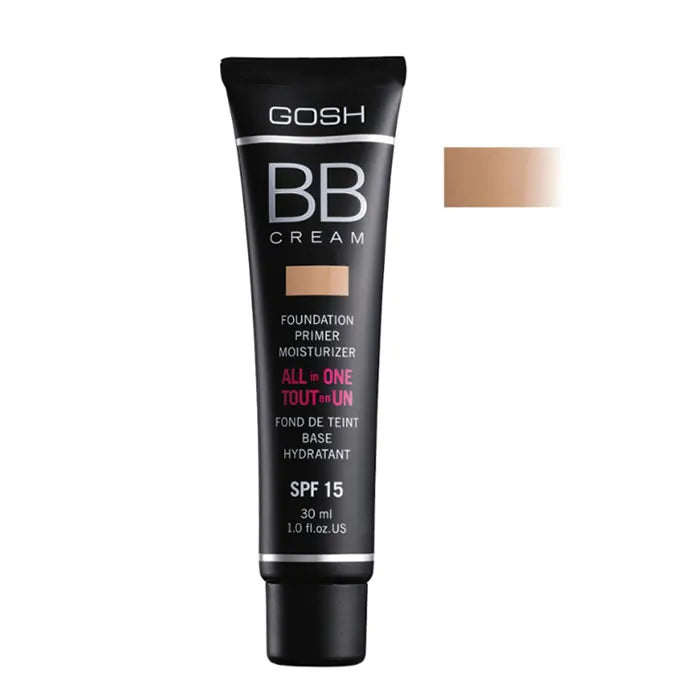 Gosh BB Cream fondotinta primer Moisturizer 03 Warm Beige 30 ml