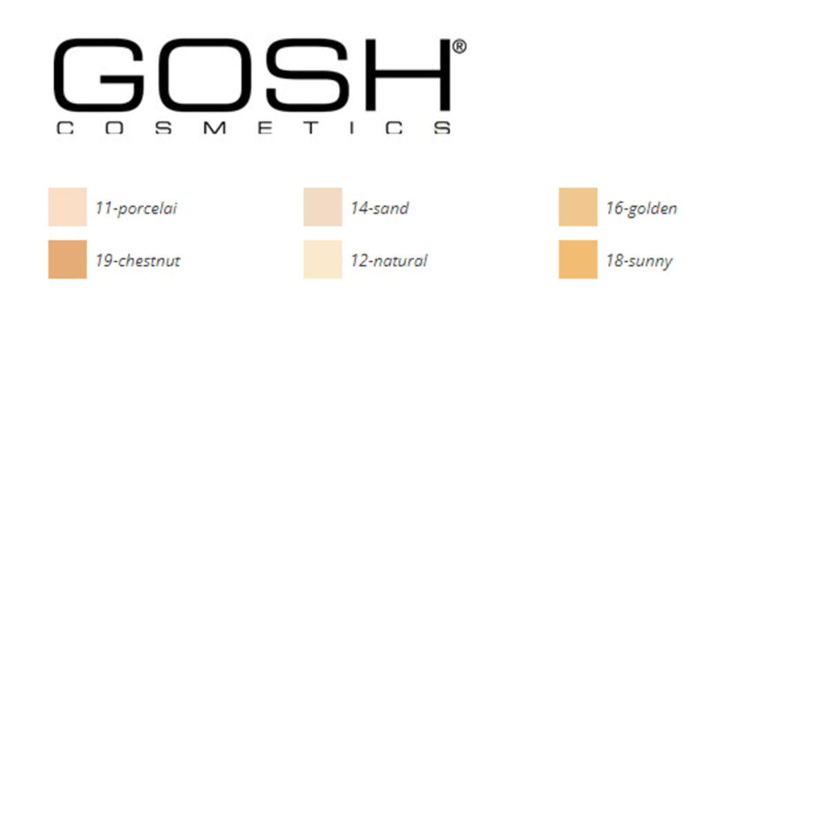 Liquid Make Up Base X-Ceptional Wear Gosh Copenhagen (35 ml)-1