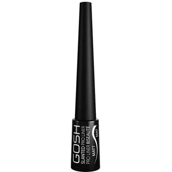 Gosh Slanted Pro Liner Eyeliner 002-Matte Black 3 ml