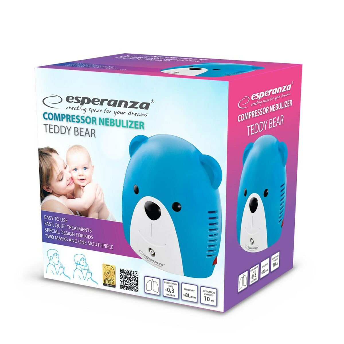 Inhalador Esperanza ECN004-1