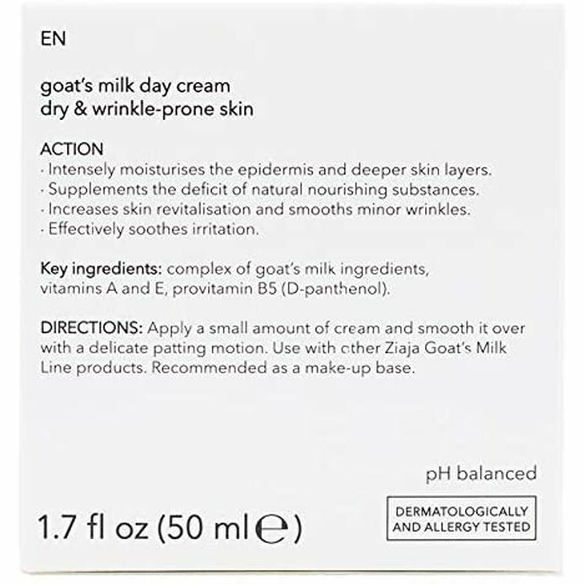 Crema de zi Ziaja Leche De Cabra 50 ml Lapte de capra-2