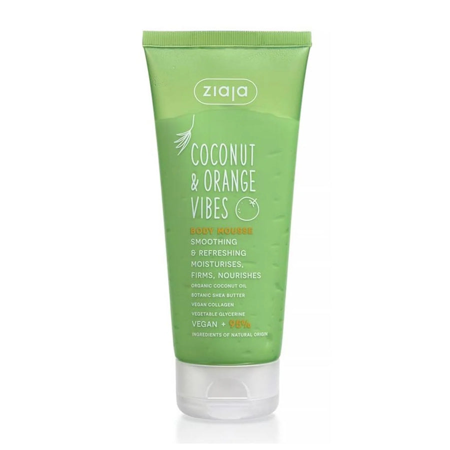 Ziaja Coconut e Orange Vibes Mousse corpo Suavizante e Refrescante 200 ml
