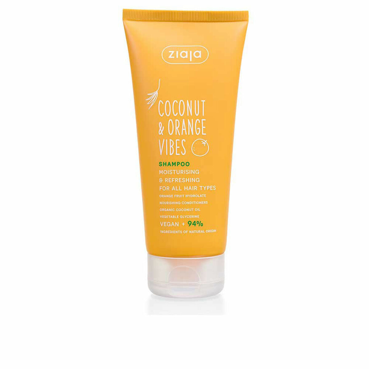 Moisturizing Shampoo Ziaja Coconut and Orange Vibes 200 ml-0