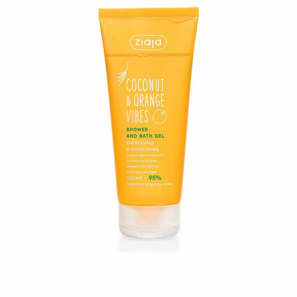 Gel de Ducha Ziaja Coco & Naranja Vibes 200 ml-0