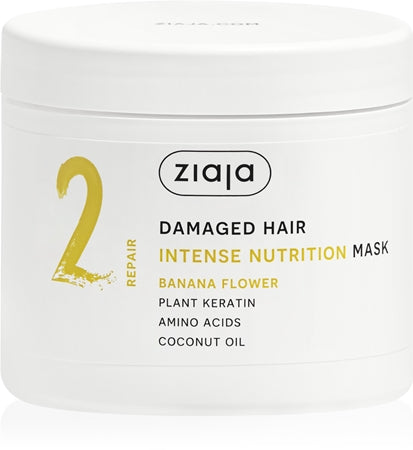 Ziaja Plant Essentials maschera Capilar Nutritiva De Flor De Banana 350 ml