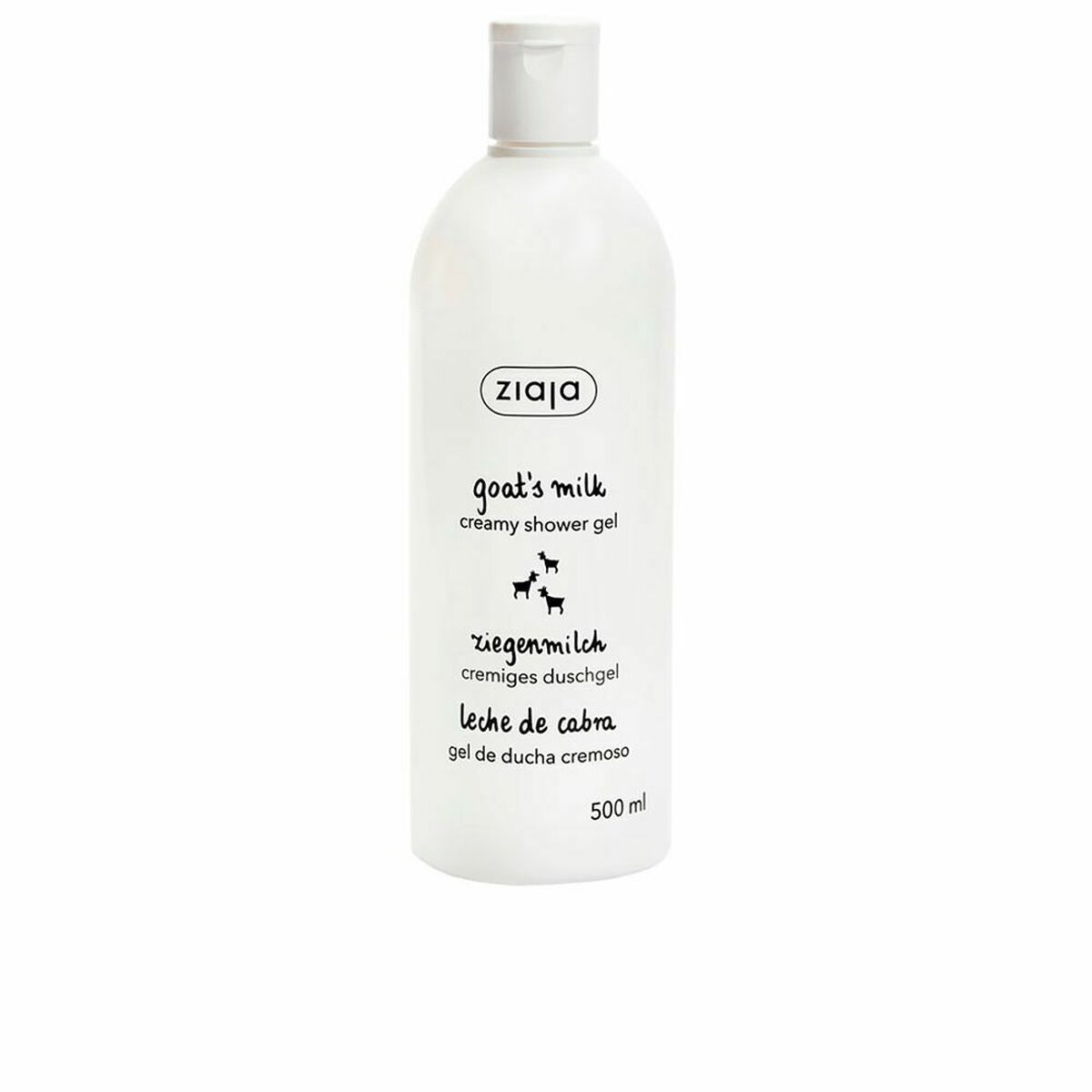 Shower Gel Ziaja Goat's milk Creamy (500 ml)-0