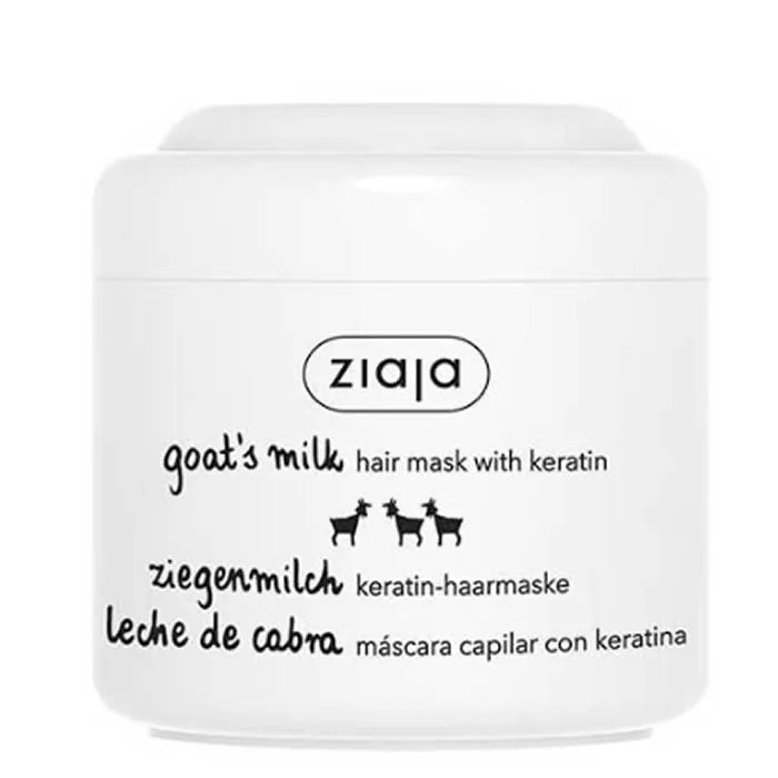 Ziaja latte De Cabra maschera per El capelli Fortalecedora con Keratina 200 ml
