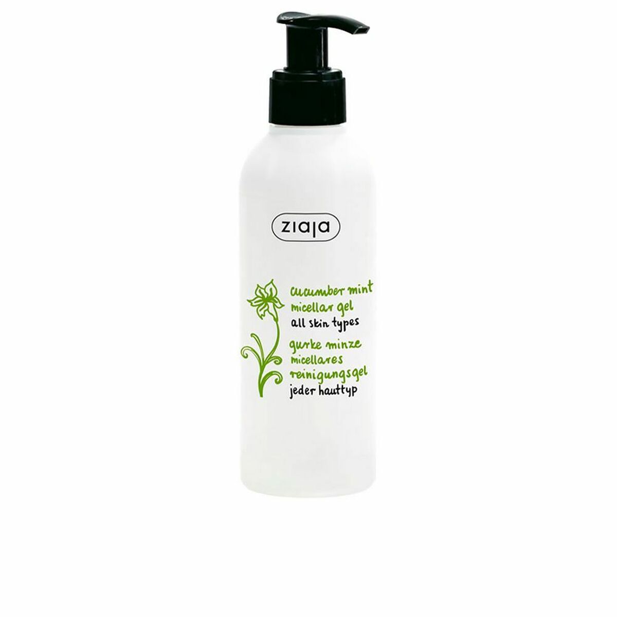 Facial Cleansing Gel Ziaja Pepino Y Menta Cucumber Mint 200 ml-0