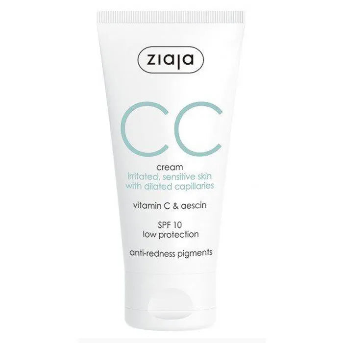 Ziaja Cc Cream Correctora per pelli Irritadas e Sensibles 50 ml