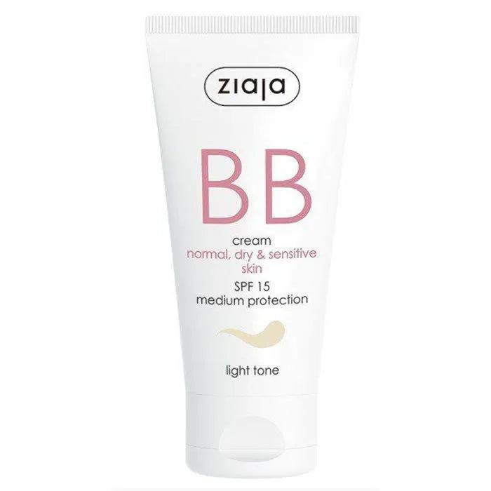 Ziaja Bb Cream pelli Normali, Secche e Sensibili Spf15 Natural 50 ml
