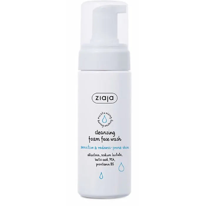 Ziaja detergente viso in mousse per pelli sensibili E Inclini al Rossore 150 ml