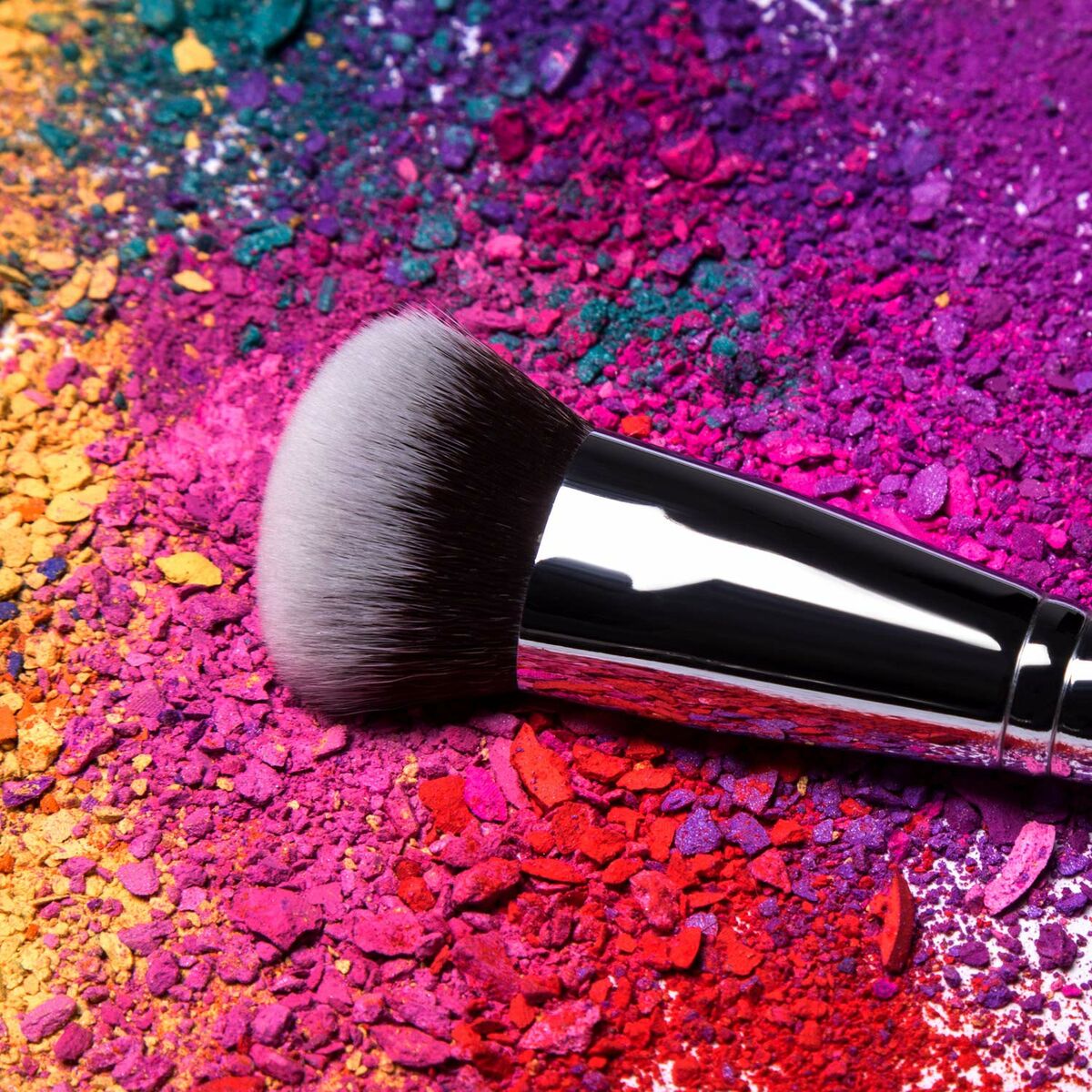 Make-up base brush Ilū Kabuki Circular 1 Unit-1