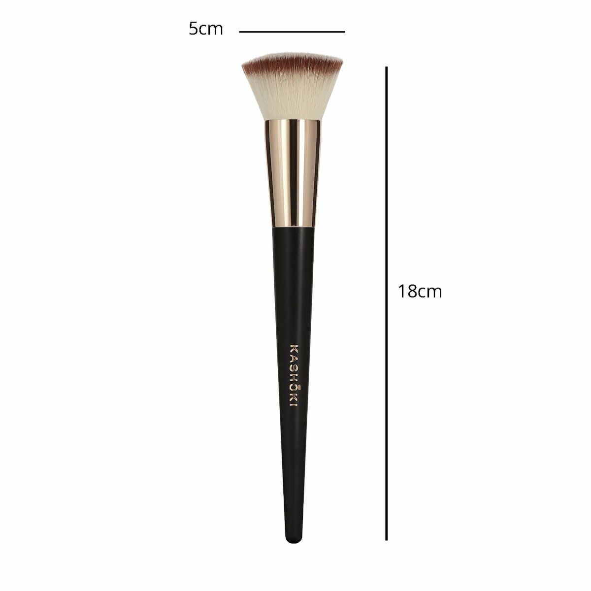 Make-up base brush Kashōki Kabuki Flat 1 Unit-4