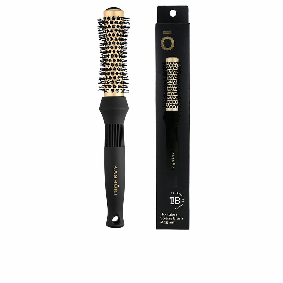 Styling Brush Kashōki Hourglass Ø 25 mm Ceramic-0