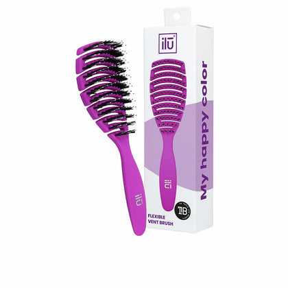 Entwirrende Haarbürste Ilū Flexible Vent Lila