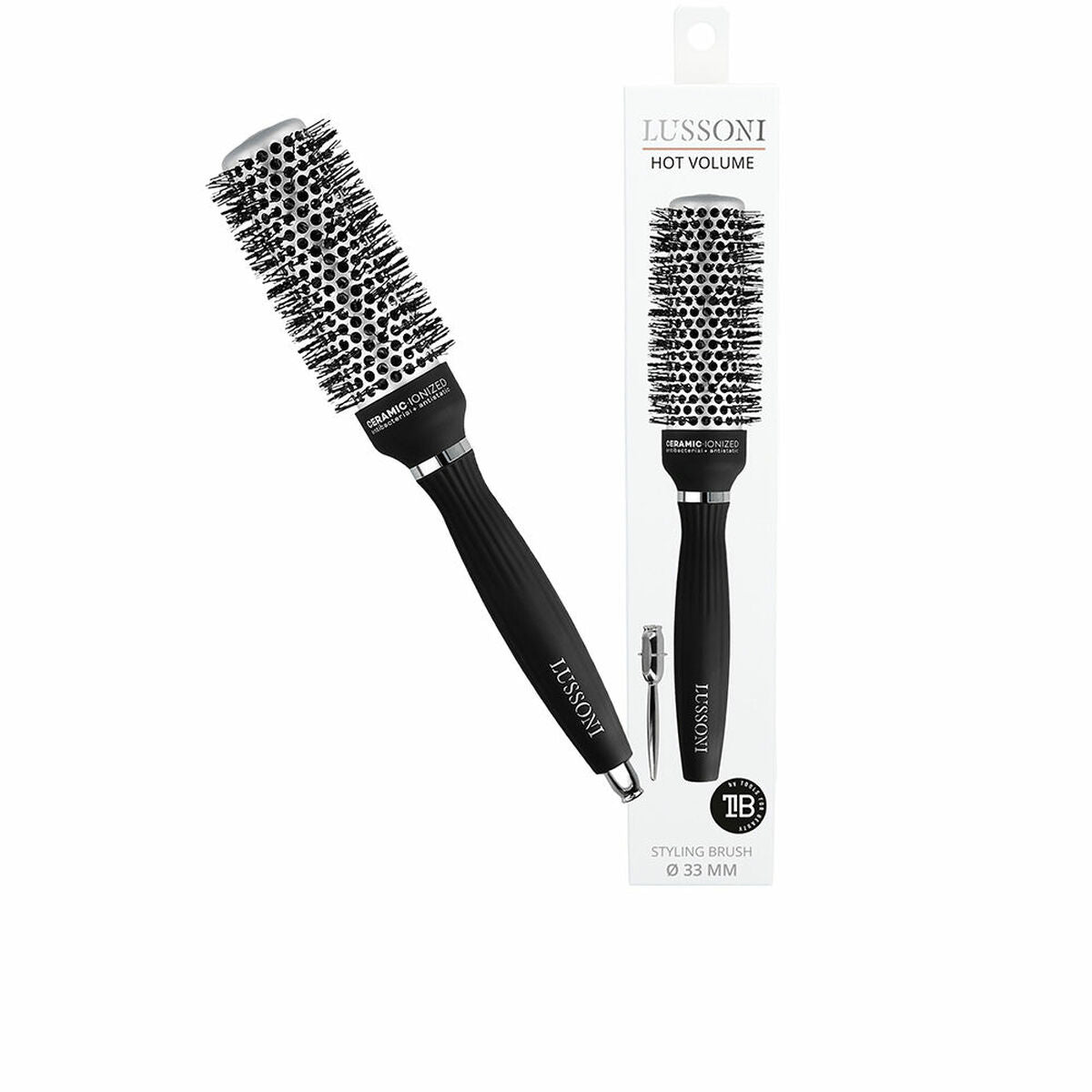 Styling Brush Lussoni Hot Volume Ceramic Ø 33 mm-0