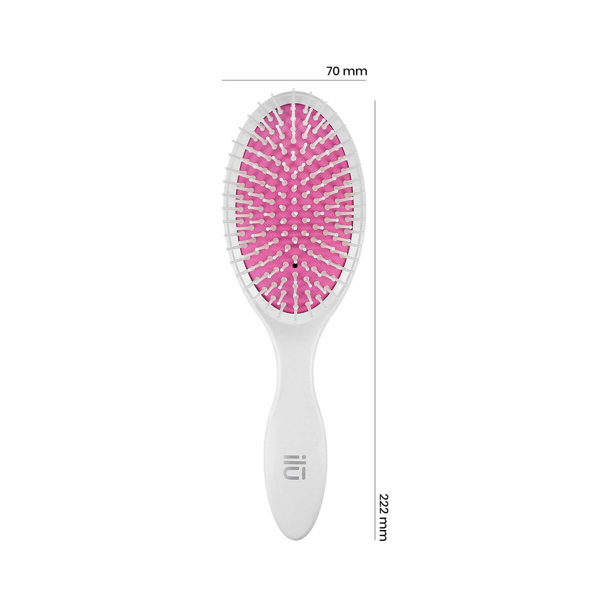 Entwirrende Haarbürste Ilū Easy Detangling Oval-5